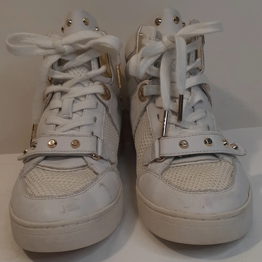 Michael Kors Women's High Top Sneakers - Picture 2 of 13